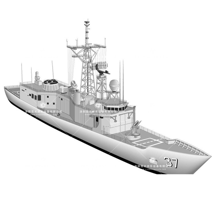 后安镇充气侦查船模型