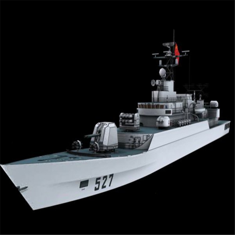 后安镇3d护卫舰模型